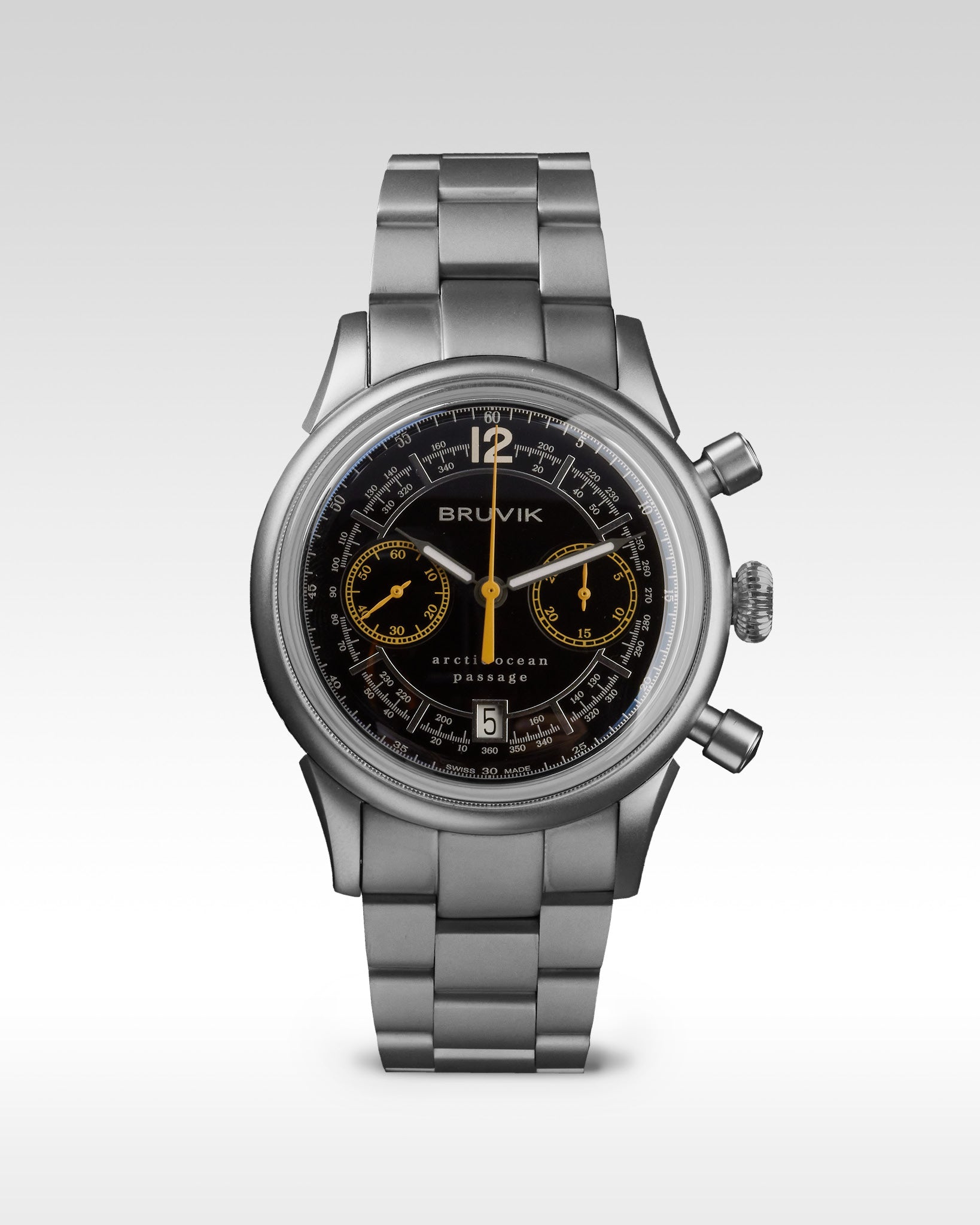 Bruvik Arctic Ocean Passage Chronograph Black