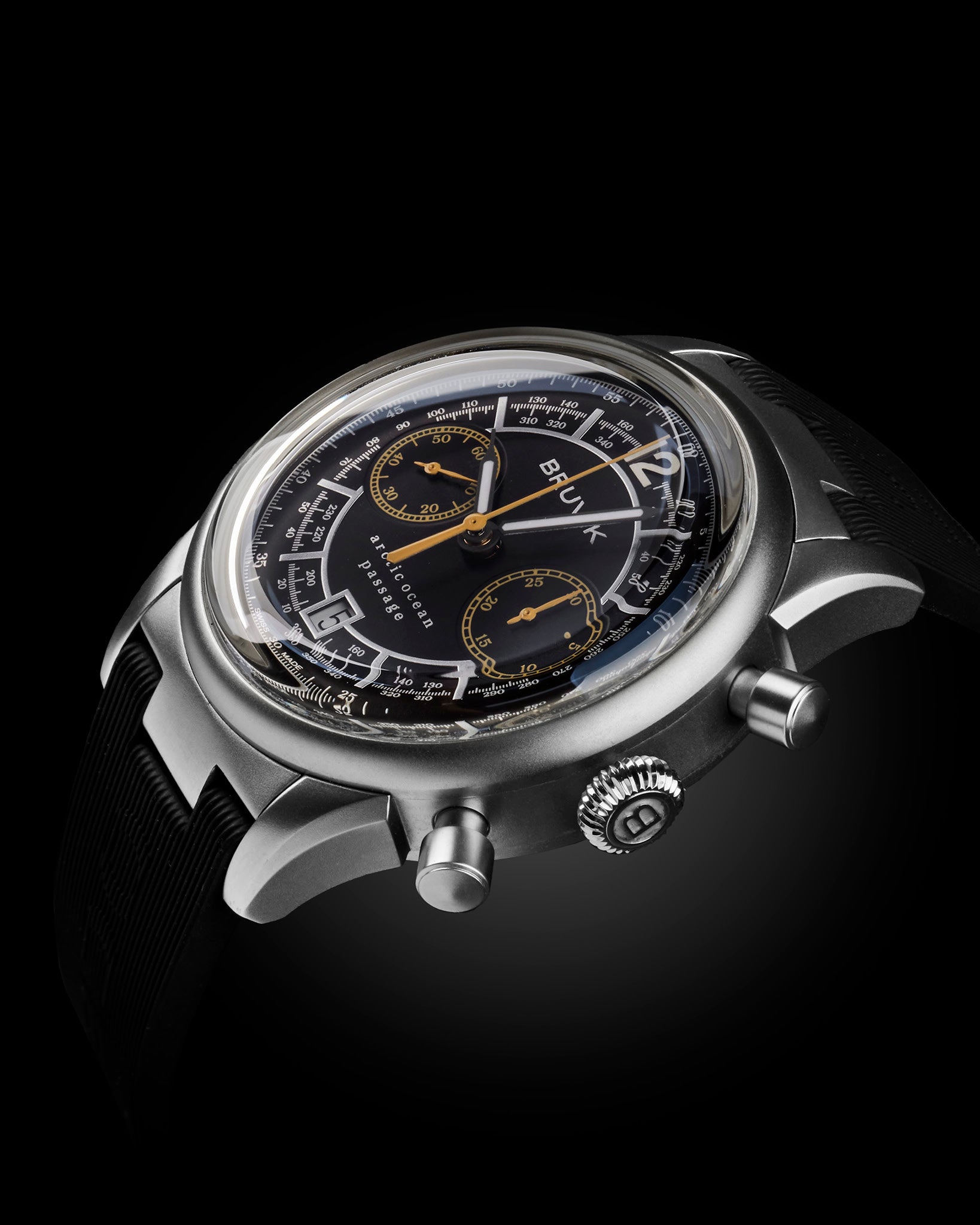 Bruvik Arctic Ocean Passage Chronograph Black