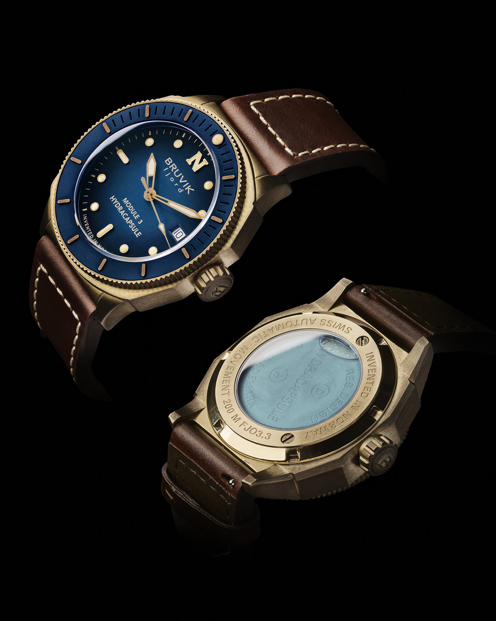 Bruvik Fjord Hydracapsule® Bronze Blue
