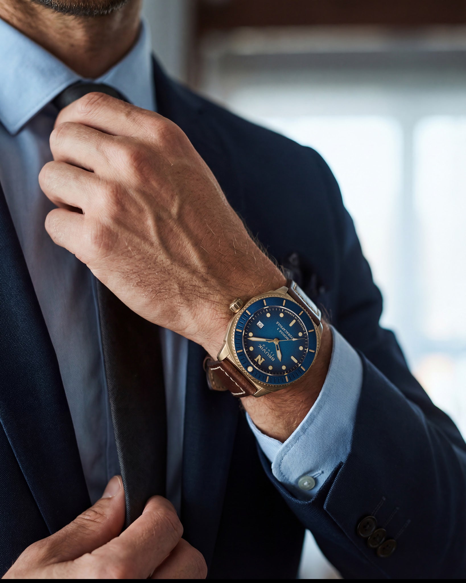 Bruvik Fjord Hydracapsule® Bronze Blue