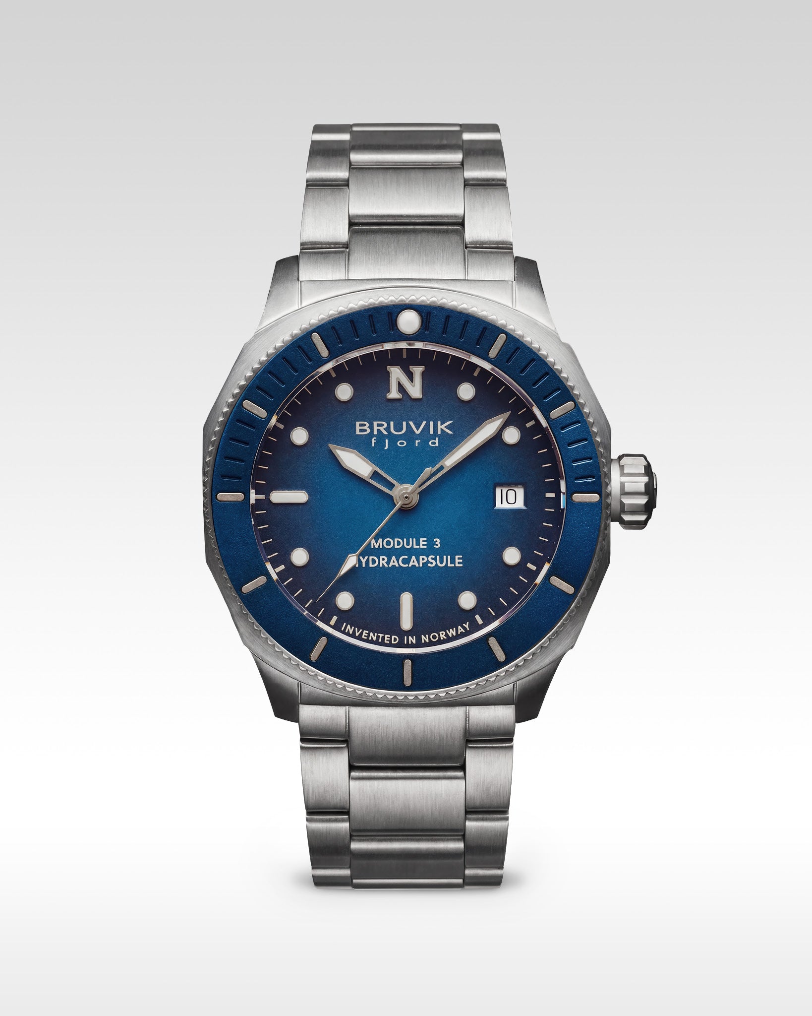 Bruvik Fjord Hydracapsule® Steel Blue Steel Bracelet