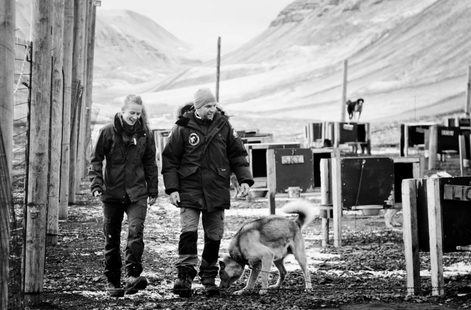Rune Bruk at Svalbard